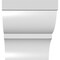 Ekena Millwork 5-in. W x 6-in. D x 6-in. H Valencia Architectural Grade PVC Knee Brace BRCP05X06X06VAL - alternate 2